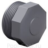 Заглушка ПВХ Effast RERTAE025C с наружной резьбой d3/4"