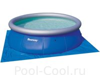 Покрытие Bestway 58002 под бассейны 3.60 / 3.66 м (396х396 см)