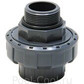 Муфта разборная переходная HР d63x2" AQUAVIVA