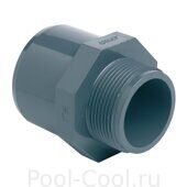 Двойной адаптор муфтовое/втулочное окончание EFFAST d63x75x1-1/2" (RGRAMG063F)